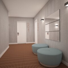 Masa Hotel 5 de Outubro ванная