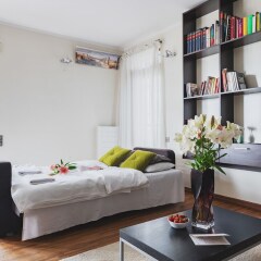 Отель P&O Apartments Arkadia 8 Польша, Варшава - отзывы, цены и фото номеров - забронировать отель P&O Apartments Arkadia 8 онлайн комната для гостей фото 2