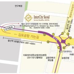Отель Inter City Seoul городской автобус