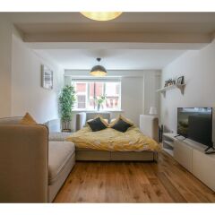 Отель Gorgeous and Modern, Central Manchester apt for 6 Великобритания, Манчестер - отзывы, цены и фото номеров - забронировать отель Gorgeous and Modern, Central Manchester apt for 6 онлайн комната для гостей фото 2