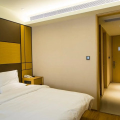 Отель JI Hotel Shanghai Hongqiao Transport Hub Linkong Zone Китай, Шанхай - отзывы, цены и фото номеров - забронировать отель JI Hotel Shanghai Hongqiao Transport Hub Linkong Zone онлайн комната для гостей фото 5