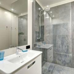 Апартаменты Dom & House - Apartments Sopocka Przystan Сопот ванная фото 2