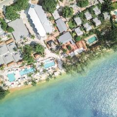 Отель Villa Cha-Cha Krabi Beachfront Resort Таиланд, Краби - отзывы, цены и фото номеров - забронировать отель Villa Cha-Cha Krabi Beachfront Resort онлайн пляж