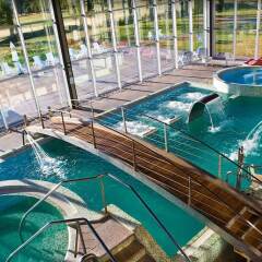 Отель Oca Golf Balneario Augas Santas Испания, Пантон - отзывы, цены и фото номеров - забронировать отель Oca Golf Balneario Augas Santas онлайн бассейн