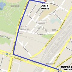 Отель Arty Paris Porte de Versailles by Hiphophostels городской автобус