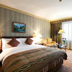 Гостиница InterContinental Almaty комната для гостей фото 2