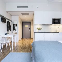 Апартаменты Biz Apartment Hammarby Sjostad Йоханнесхов в номере фото 2