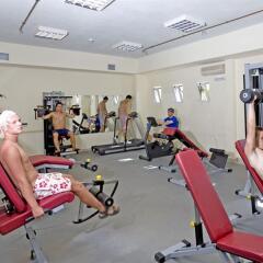 Отель Horizon Beach Resort Греция, Калимнос - отзывы, цены и фото номеров - забронировать отель Horizon Beach Resort онлайн фитнесс-зал фото 4