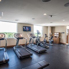 Отель Hampton by Hilton Santo Domingo Airport фитнесс-зал фото 3