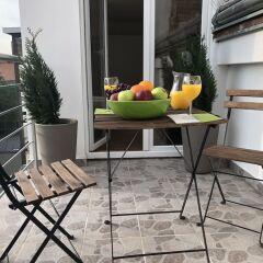 Апартаменты On the Top Apartments балкон
