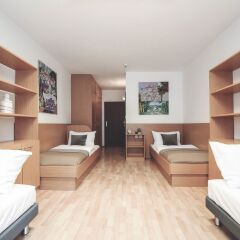 Отель myNext - Campus Hostel Австрия, Вена - отзывы, цены и фото номеров - забронировать отель myNext - Campus Hostel онлайн комната для гостей фото 3