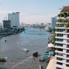 Отель Shangri-la Бангкок пляж фото 2