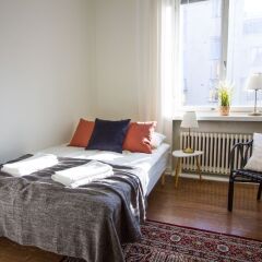 Отель 2ndhomes Helsinki Fabianinkatu Apartment Финляндия, Хельсинки - отзывы, цены и фото номеров - забронировать отель 2ndhomes Helsinki Fabianinkatu Apartment онлайн комната для гостей фото 5