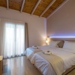 Апартаменты Krouzeri Beach Apartments комната для гостей фото 5