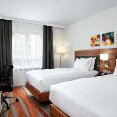 Отель Hilton Garden Inn Brussels City Centre комната для гостей фото 7