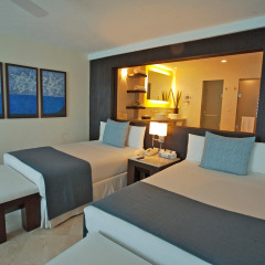 Отель Grand Park Royal Luxury Resort Cancun Caribe комната для гостей