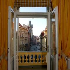 Ventana Hotel Prague балкон