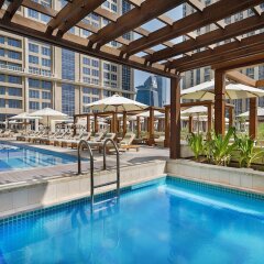 Отель Hilton Dubai Al Habtoor City бассейн фото 3