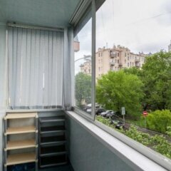 Апартаменты Delegatskaya Apartment Москва балкон