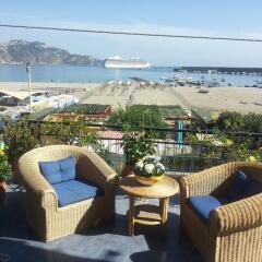 Отель Terrazza sul Mare Джардини Наксос пляж