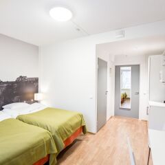 Отель Forenom Aparthotel Helsinki Herttoniemi комната для гостей фото 5