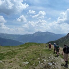 Отель Pension Schlaneiderhof Мельтина приотельная территория