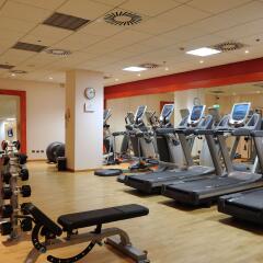 Отель Hilton Milan фитнесс-зал фото 3