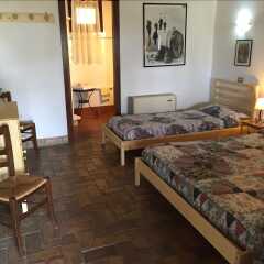 Отель Agriturismo Monte Due Torri Дженцано-ди-Рома комната для гостей