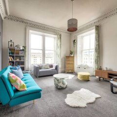 Отель Bright And Central Flat, Directly Facing The Usher Hall Эдинбург комната для гостей фото 3