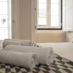 Апартаменты Designer Apartment in one of Lisbon's Trendiest Quarters комната для гостей фото 4