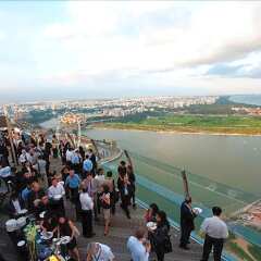 Отель Marina Bay Sands балкон