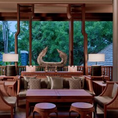 Отель Anantara Layan Phuket Resort пляж Лайян гостиничный бар