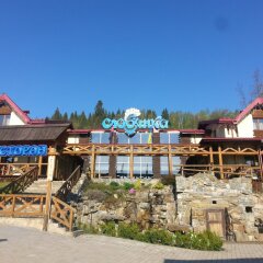 Гостиница Slovyanka Hotel Украина, Волосянка - отзывы, цены и фото номеров - забронировать гостиницу Slovyanka Hotel онлайн приотельная территория
