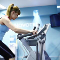Отель Novotel Edinburgh Centre фитнесс-зал