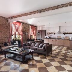 Апартаменты Griboedov Loft Apartments K14 балкон
