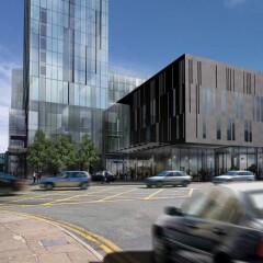 Отель Hilton Manchester Deansgate Манчестер парковка