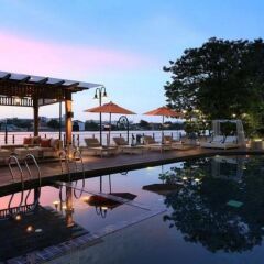 Отель Riva Surya Bangkok Таиланд, Бангкок - отзывы, цены и фото номеров - забронировать отель Riva Surya Bangkok онлайн бассейн фото 2