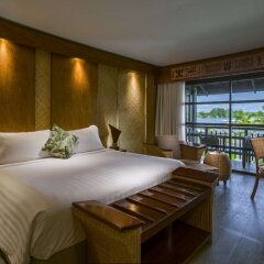 Отель InterContinental Resort and Spa Moorea Французская Полинезия, Муреа - отзывы, цены и фото номеров - забронировать отель InterContinental Resort and Spa Moorea онлайн комната для гостей фото 5