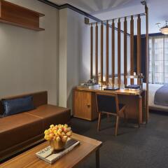 Отель Le Meridien New York, Central Park США, Нью-Йорк - 1 отзыв об отеле, цены и фото номеров - забронировать отель Le Meridien New York, Central Park онлайн комната для гостей фото 5