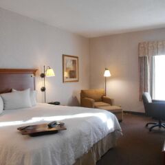 Отель Hampton Inn Columbus-International Airport США, Колумбус - отзывы, цены и фото номеров - забронировать отель Hampton Inn Columbus-International Airport онлайн комната для гостей фото 5
