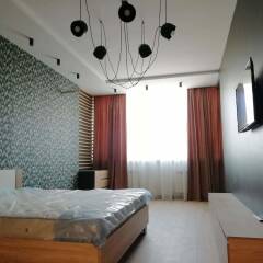 Гостиница Happy nights in friendly AP комната для гостей
