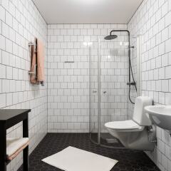 Отель Niro Hotel Apartments Швеция, Стокгольм - отзывы, цены и фото номеров - забронировать отель Niro Hotel Apartments онлайн ванная