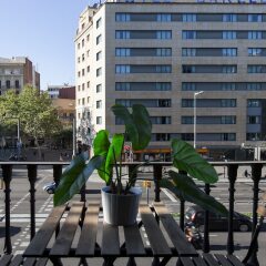Отель AB Paral·lel Spacious Apartments Испания, Барселона - отзывы, цены и фото номеров - забронировать отель AB Paral·lel Spacious Apartments онлайн балкон
