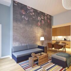Отель Hyatt House Dusseldorf Andreas Quarter Германия, Дюссельдорф - отзывы, цены и фото номеров - забронировать отель Hyatt House Dusseldorf Andreas Quarter онлайн комната для гостей фото 2