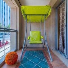 Отель City Nights Holiday Home-Villa Burj View балкон