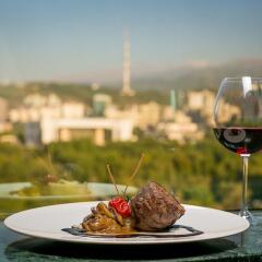 Гостиница InterContinental Almaty балкон фото 2