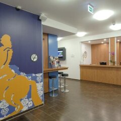 Отель B&B Hotel Dresden Германия, Дрезден - отзывы, цены и фото номеров - забронировать отель B&B Hotel Dresden онлайн интерьер отеля фото 2