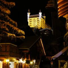 Отель Gstaad Palace парковка