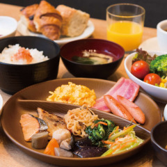 Plaza Hotel Tenjin Фукуока питание
