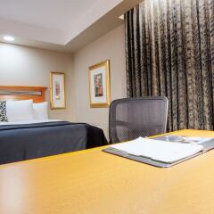 Отель Executive Royal Hotel Calgary Канада, Калгари - отзывы, цены и фото номеров - забронировать отель Executive Royal Hotel Calgary онлайн комната для гостей фото 3